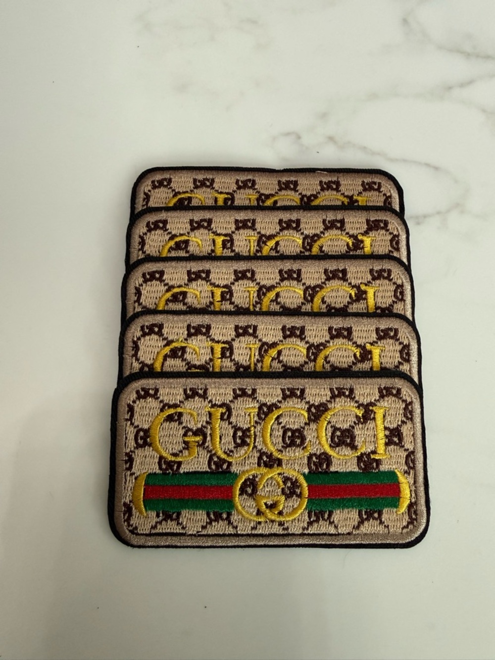 Hand Crafted Embroidered Logo Iron On Patch